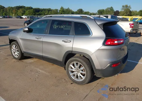 2016 Jeep Cherokee Limited from USA, damaged, VIN 1C4PJMDB6GW246265
